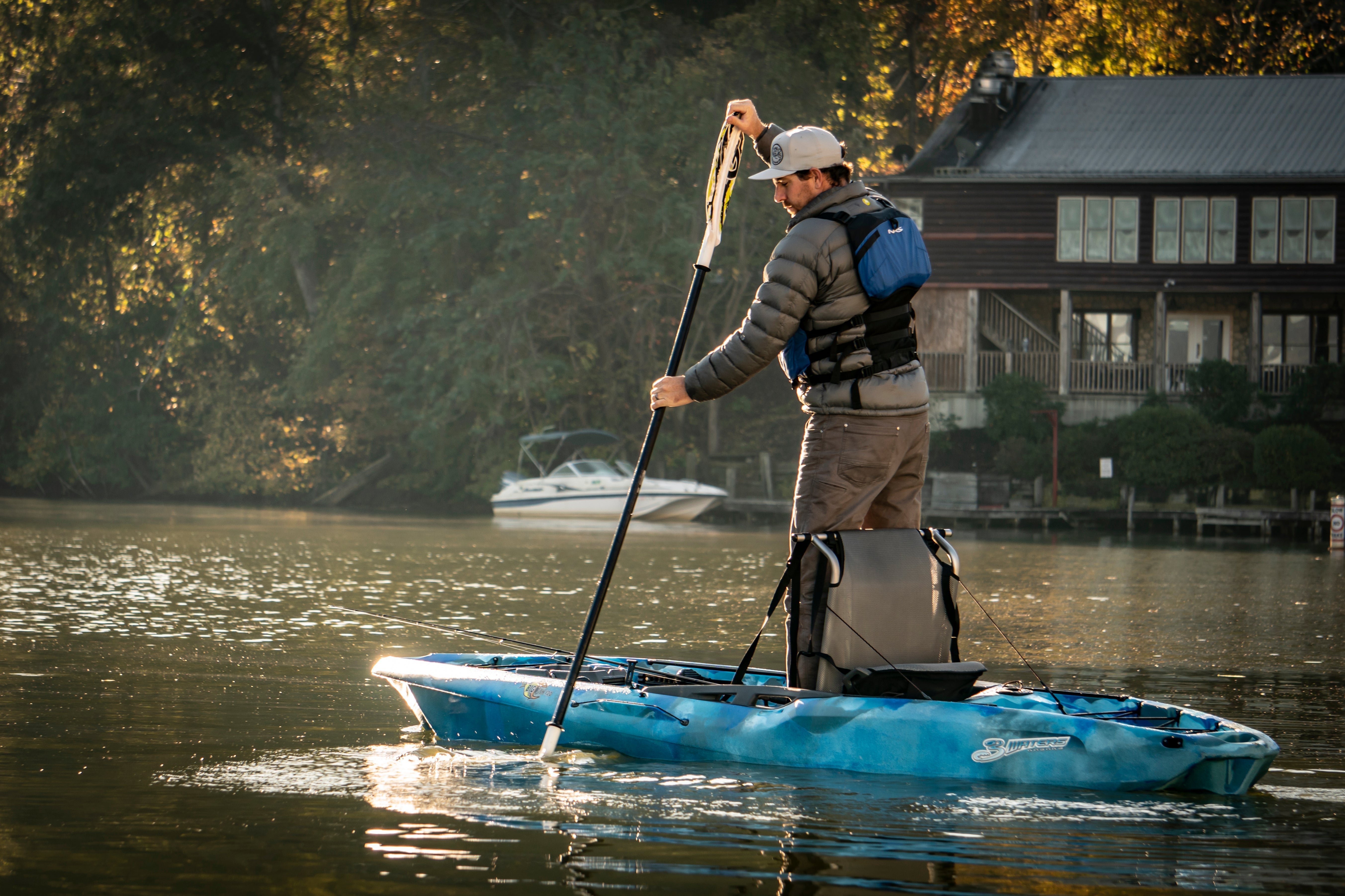 Feelfree Camo Series Angler Kayak Paddle 260cm - Shop  Paddle Board Paddles at  Trekaline