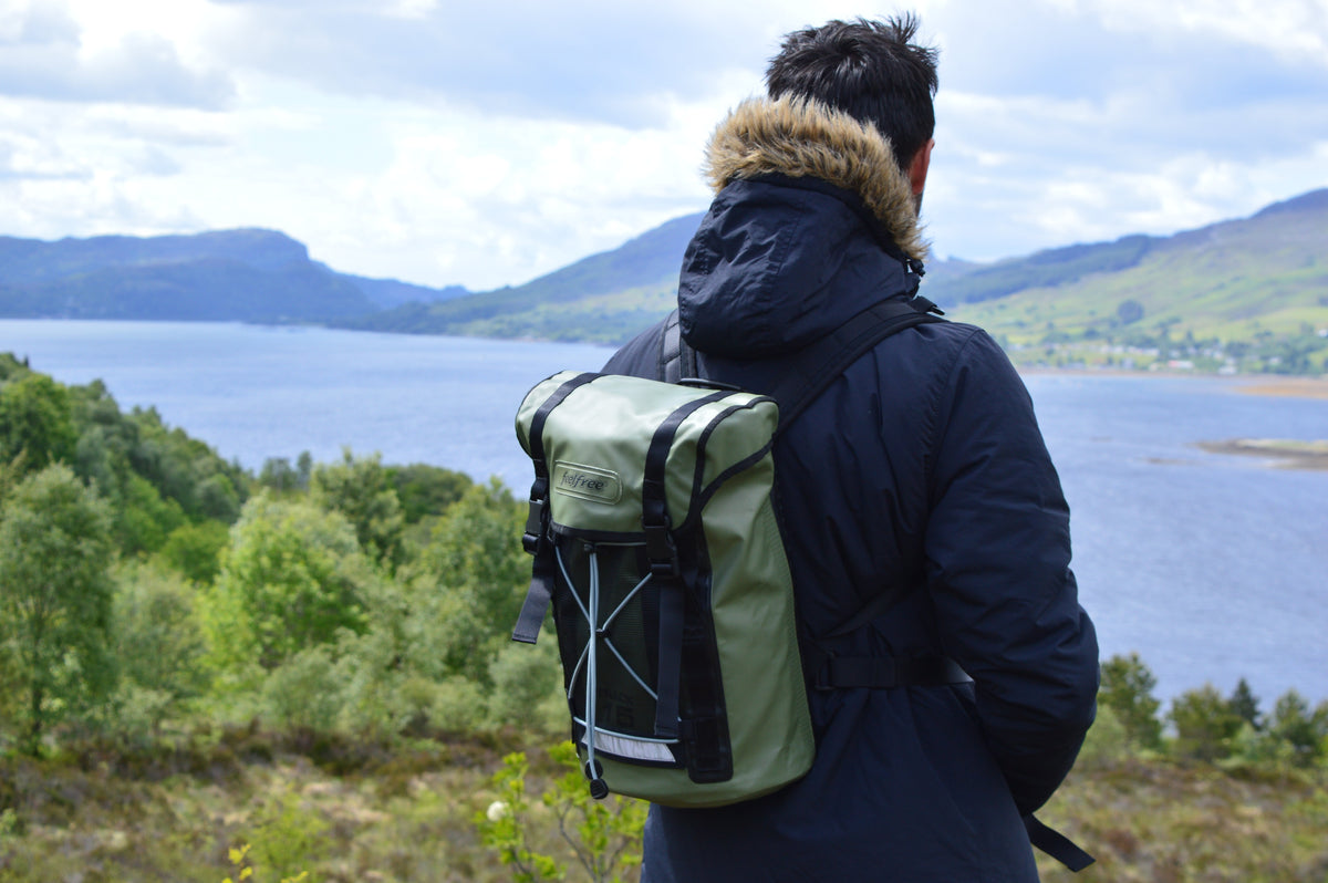 Feelfree Track 15L Dry Backpack Olive - Shop  Dry Backpacks at  Trekaline