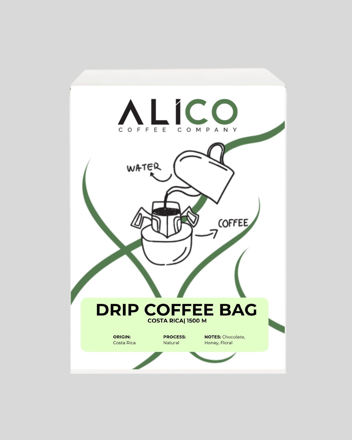 Alico Coffee Costa Rica Tarrazu Drip Coffee Bags
