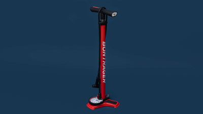Bontrager Dual Charger Floor Pump Red