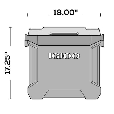Igloo Ecocool Latitude Hard Cooler Box 30 Quart - Shop  Hard-sided Coolers at  Trekaline