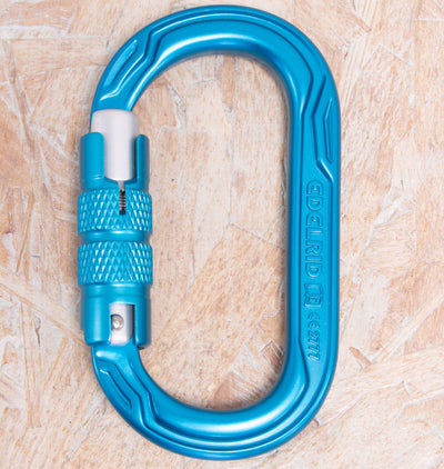 Edelrid Oval Power 2500 Triple Locking Carabiner - Shop Carabiners at Trekaline