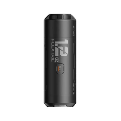 Flextail Zero Pump — ultralight USB-C sleeping pad inflator, front view.
