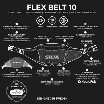 Silva Flex Belt 10L Hydration Belt