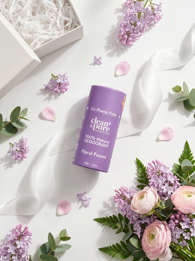 Clean & Pure Floral Fusion Natural Deodorant 60g - Shop  Deodorant at  Trekaline
