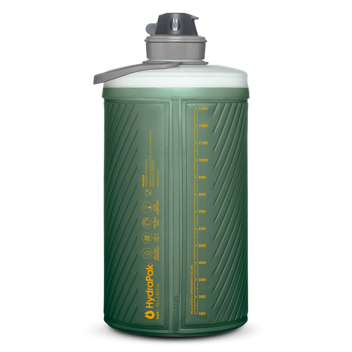 HydraPak Flux Ultra-Light Reusable Bottle 1L