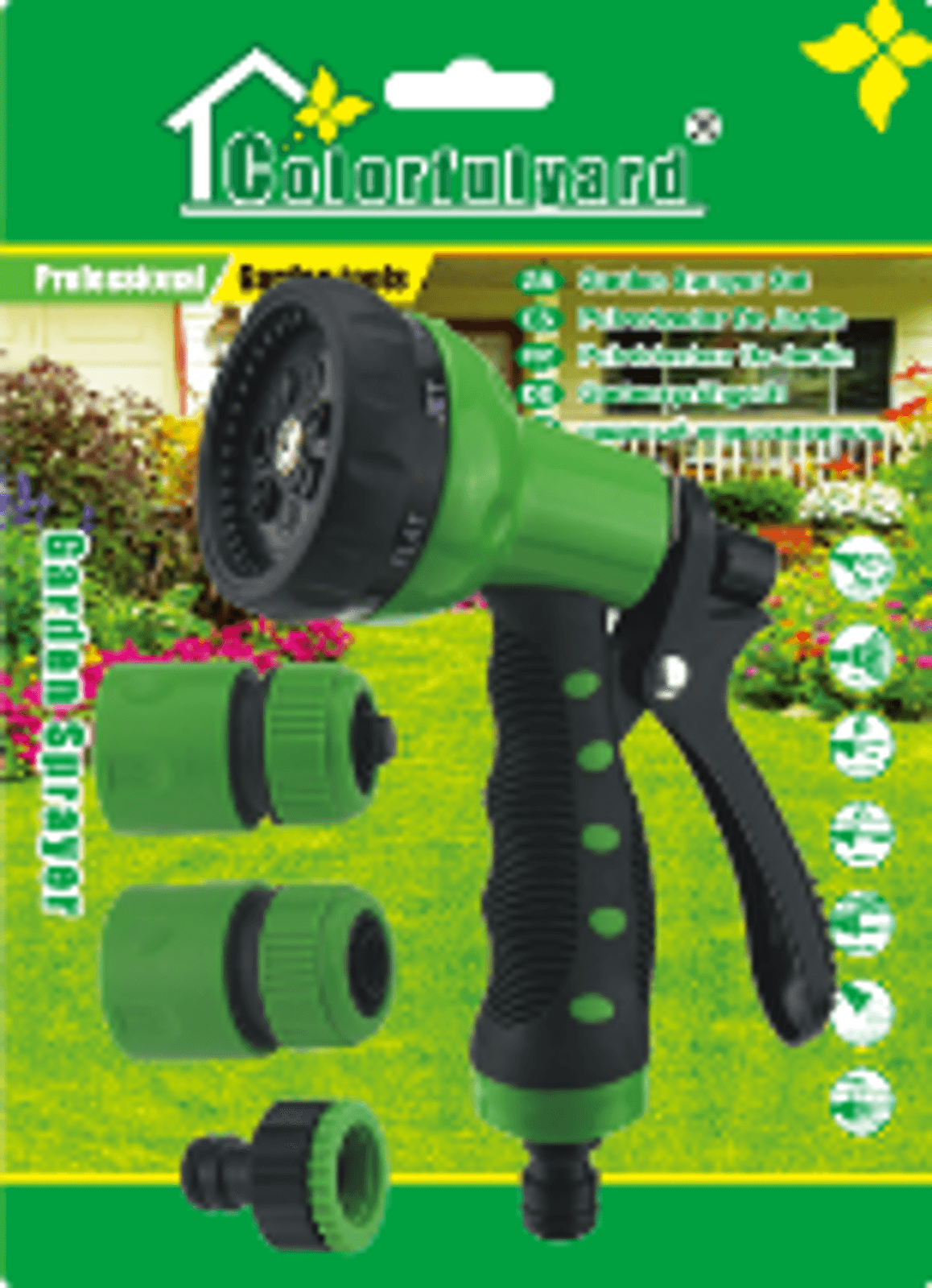Procamp 8 Pattern Garden Nozzle Sprayer - Shop  Garden Watering at  Trekaline