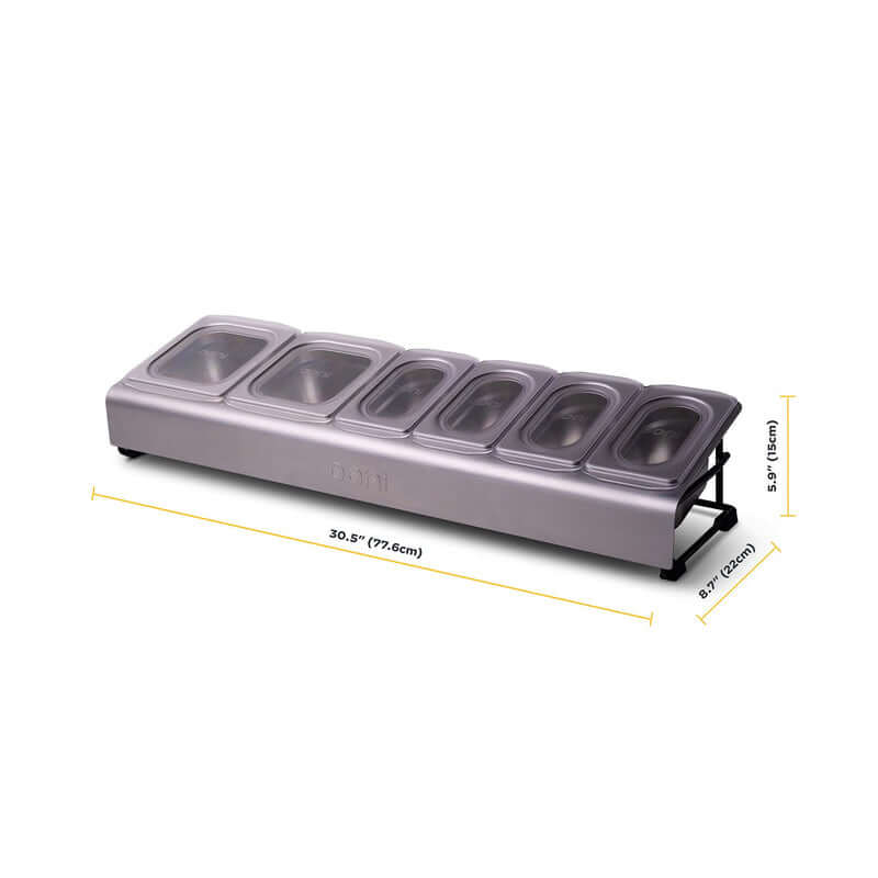 Ooni Stainless Steel Pizza Topping Station - Shop  Cooking Utensils at  Trekaline