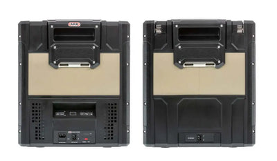 Back view of ARB Zero Portable Fridge Freezer Single Zone - 44L for outdoor adventures.