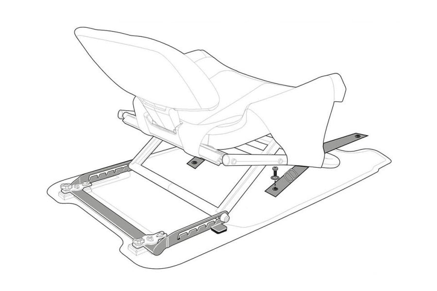 Feelfree Kayak Seat Adjuster Kit for Overdrive - Shop  Kayak Care and Maintenance at  Trekaline