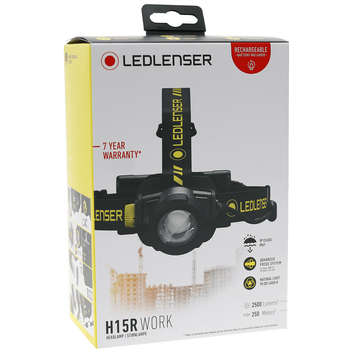 Ledlenser H15R Work Rechargeable Headlamp