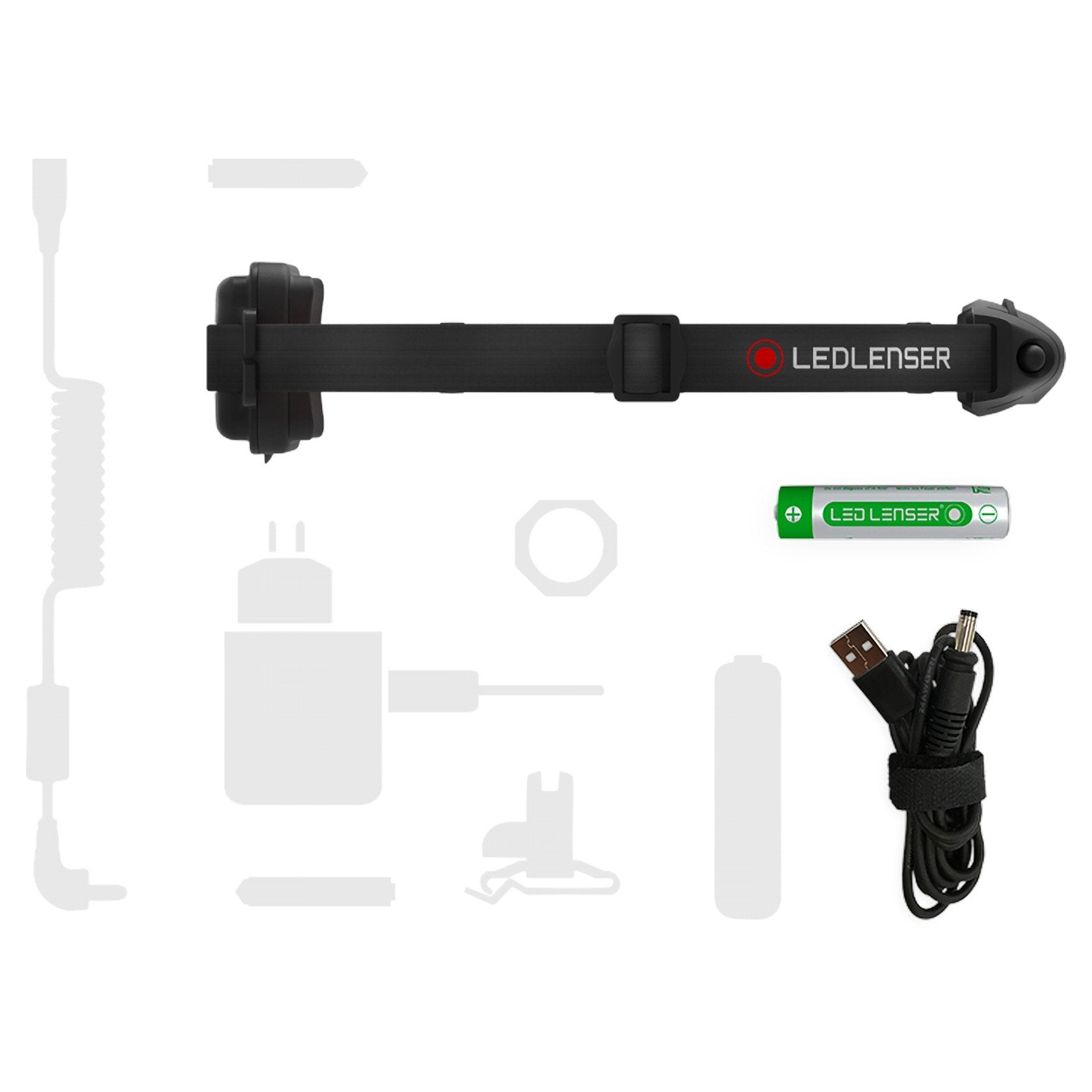 Ledlenser H4R Rechargeable Headlamp - Shop  LED Headlamps at  Trekaline