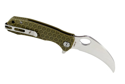 Honey Badger Large Claw Smooth Knife 8Cr13MoV Steel