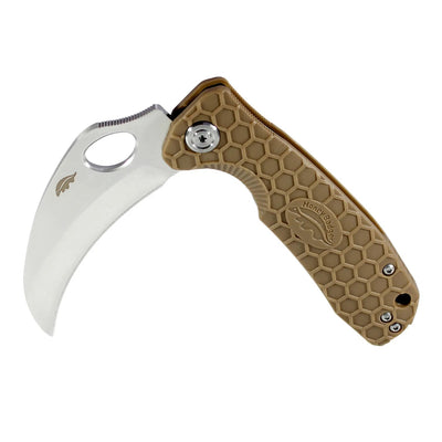 Honey Badger Medium Claw Smooth Knife D2 Steel