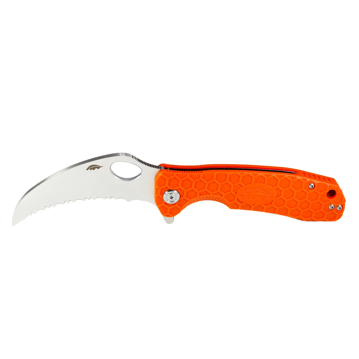 Honey Badger Large Claw Serrated Knife 8Cr13MoV Steel