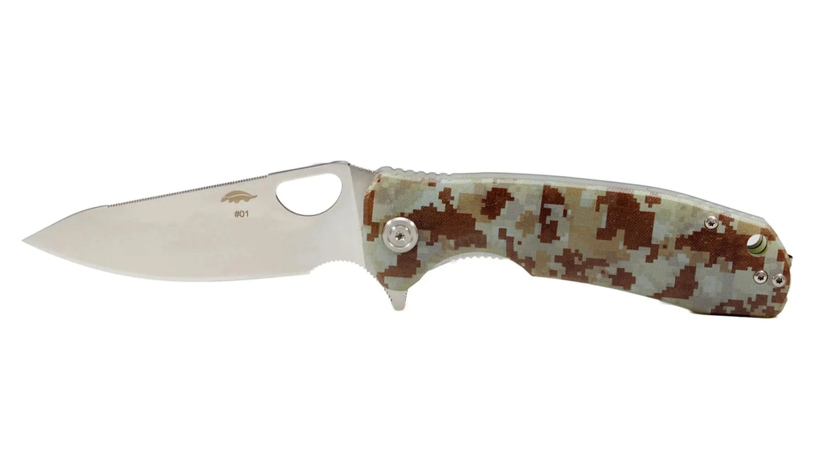 Honey Badger Large Leaf Knife 8Cr13MoV Steel