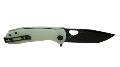 Honey Badger Limited Edition Medium Tanto Knife D2 - Jade G10