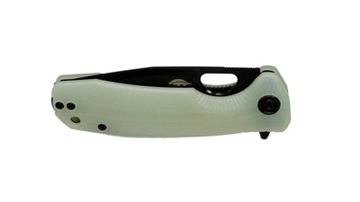 Honey Badger Limited Edition Medium Tanto Knife D2 - Jade G10