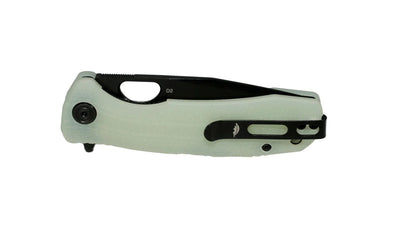 Honey Badger Limited Edition Medium Tanto Knife D2 - Jade G10