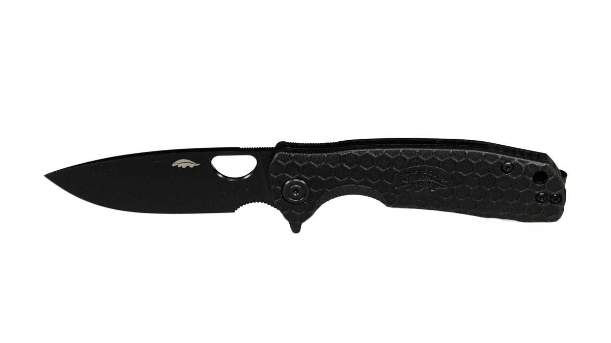 Honey Badger Medium Drop Point Knife 14C28N Steel