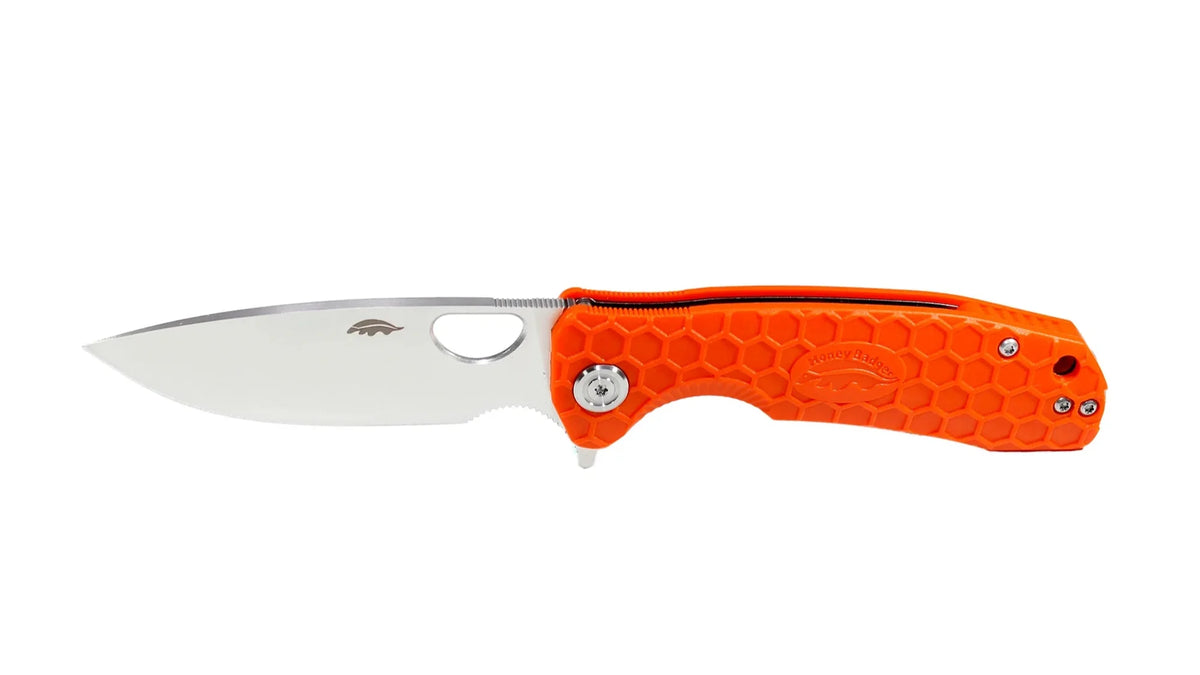 Honey Badger Medium Drop Point Knife 14C28N Steel