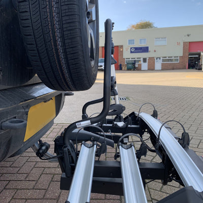 Thule VeloSpace XT 3-Bike Spare Wheel Adapter - Shop Hitch Rack Accessories at Trekaline
