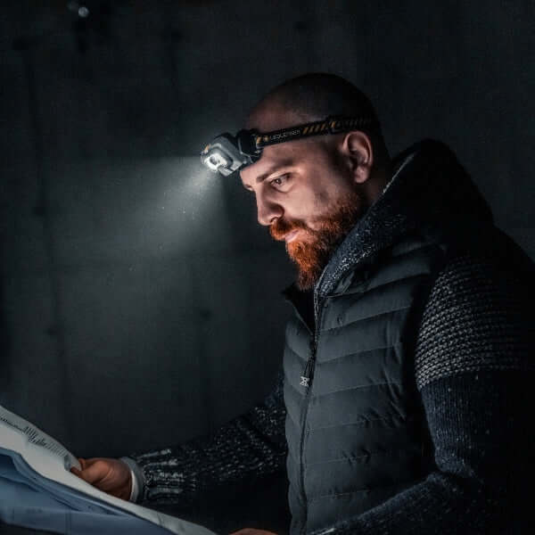 Ledlenser HF8R Work Edition Rechargeable Headlamp