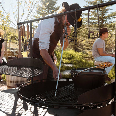 Barebones Telescoping Brass Fire Blower - Shop  Grill and Fire Pit Accessories at  Trekaline