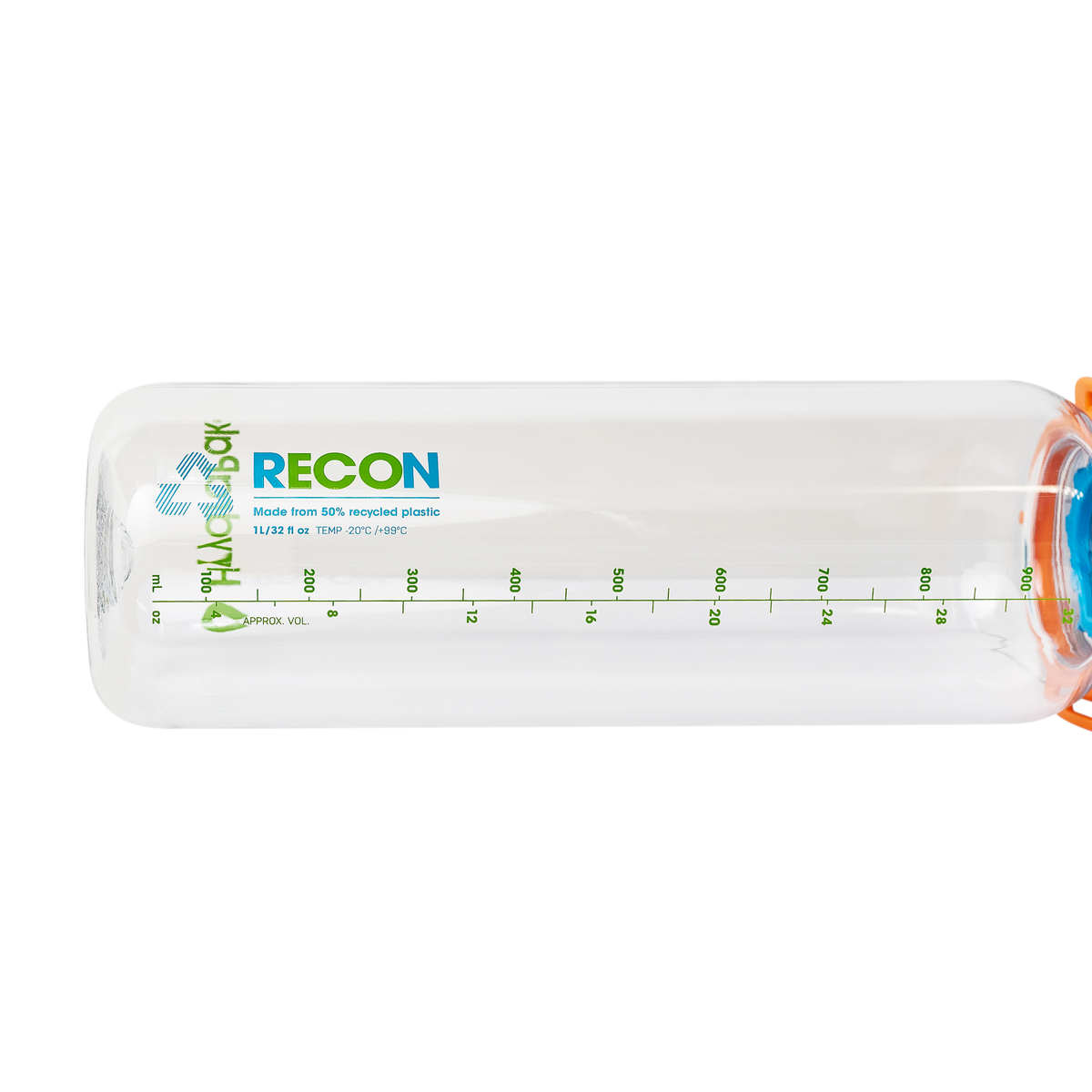 HydraPak Recon Eco-Friendly Water Bottle 1L
