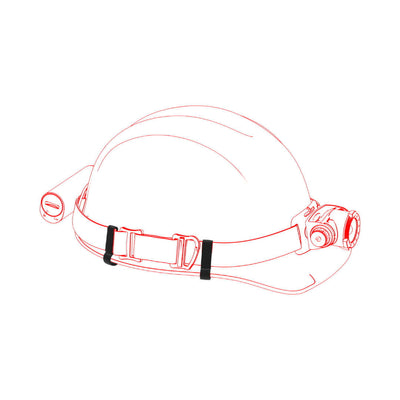 Ledlenser Helmet Band Fixing Clip Type A