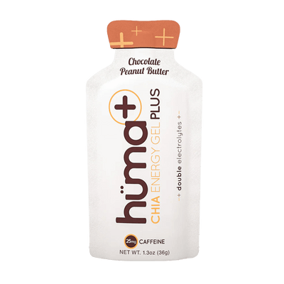 Huma Chia Energy Gel Plus - Peanut Butter & Chocolate