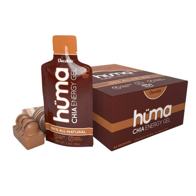 Huma Chia Energy Gel Chocolate box of 20
