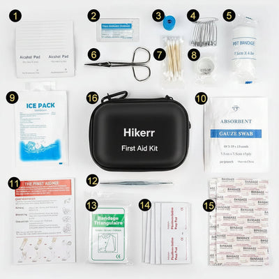 Hikerr Compact First Aid Kit