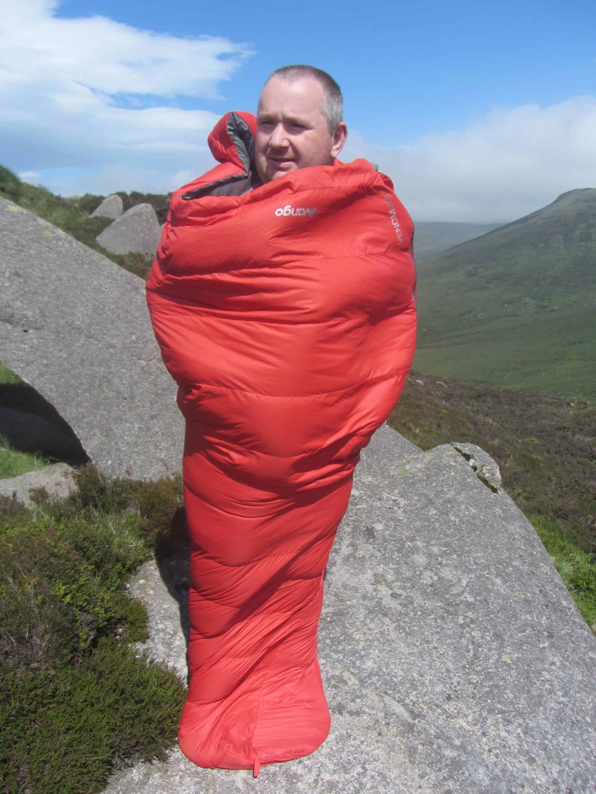 Vango Venom 200 Down Sleeping Bag - Shop  Camping Sleeping Bags at  Trekaline