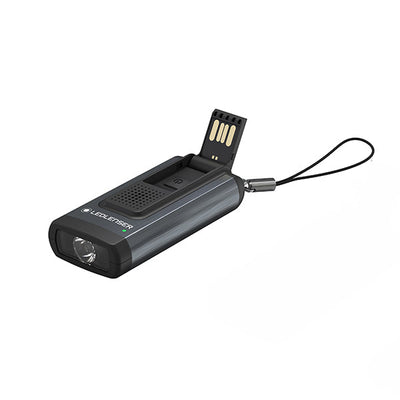 Ledlenser K6R Safety Alarm Keychain Flashlight