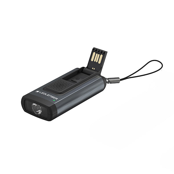 Ledlenser K6R Safety Alarm Keychain Flashlight