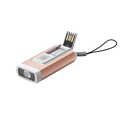 Ledlenser K6R Safety Alarm Keychain Flashlight