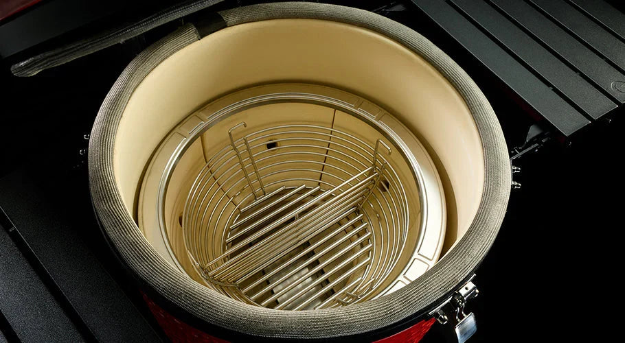 Kamado Joe Classic Joe Grill - Series III zoomed-in part