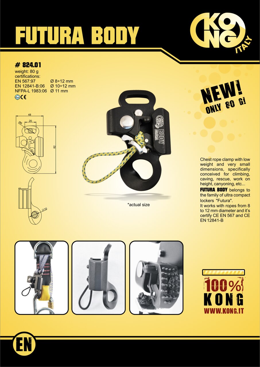 Kong Futura Body Chest Ascender