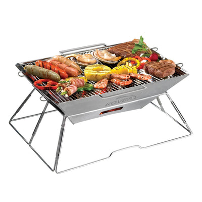 Kovea BBQ Magic II Stainless Charcoal Grill - Shop  Charcoal Grills at  Trekaline