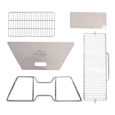 Kovea BBQ Magic II Stainless Charcoal Grill - Shop  Charcoal Grills at  Trekaline