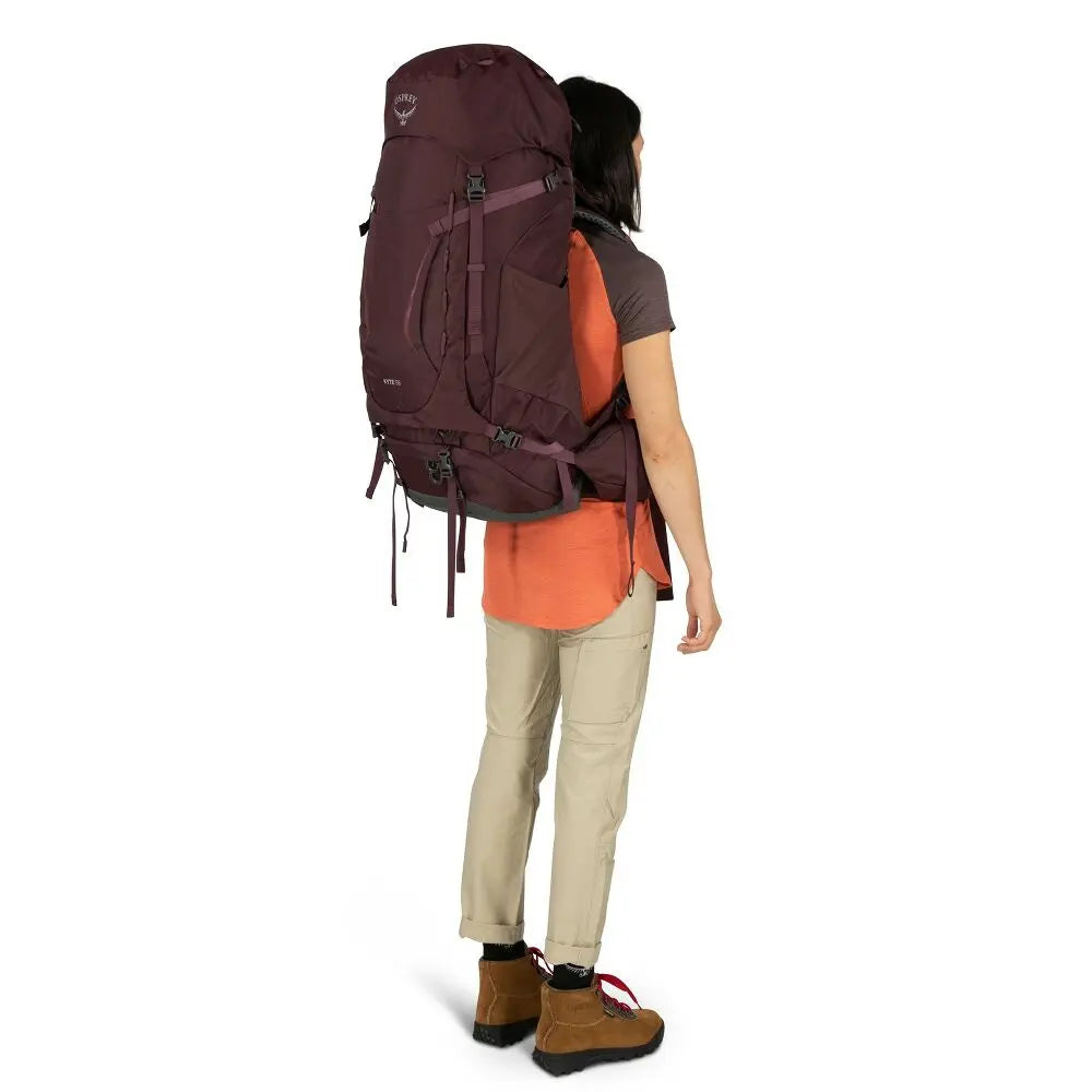Osprey Kyte 58 Backpacking Pack - Women - Shop  Backpacking Packs at  Trekaline
