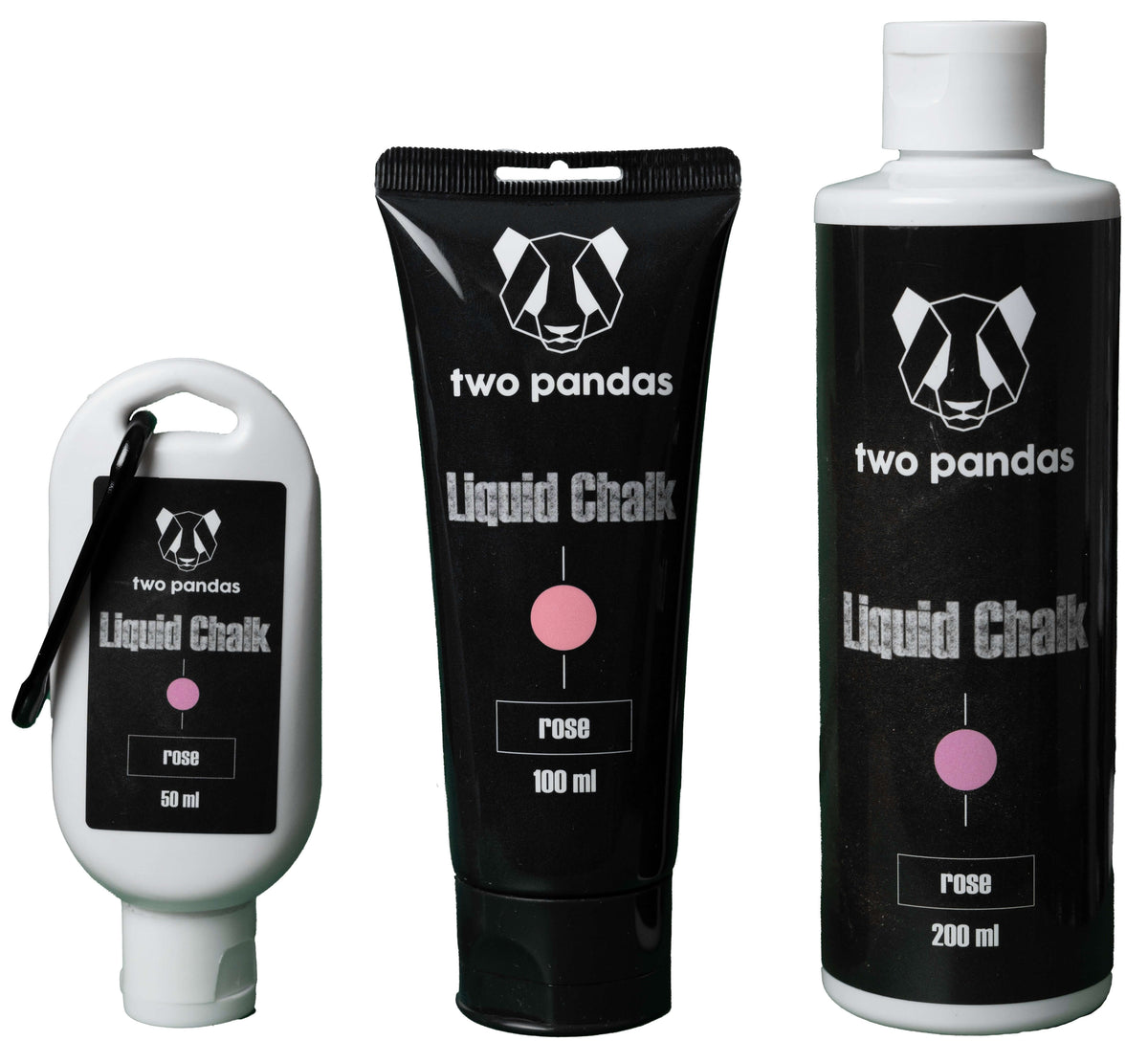 Two Pandas Liquid Chalk Pink Rose 100ml - Shop  Climbing Chalk at  Trekaline