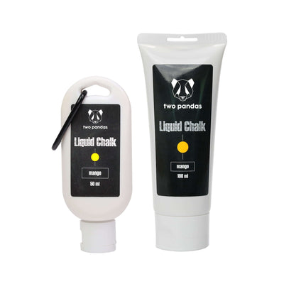 Two Pandas Liquid Chalk Yellow Mango 100ml - Shop  Climbing Chalk at  Trekaline