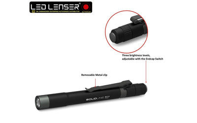 Ledlenser Solidline ST4 Aluminum Penlight - Shop  Flashlights at  Trekaline