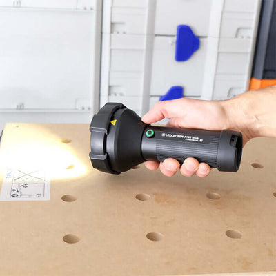 Ledlenser P18R Work Rechargeable Flashlight
