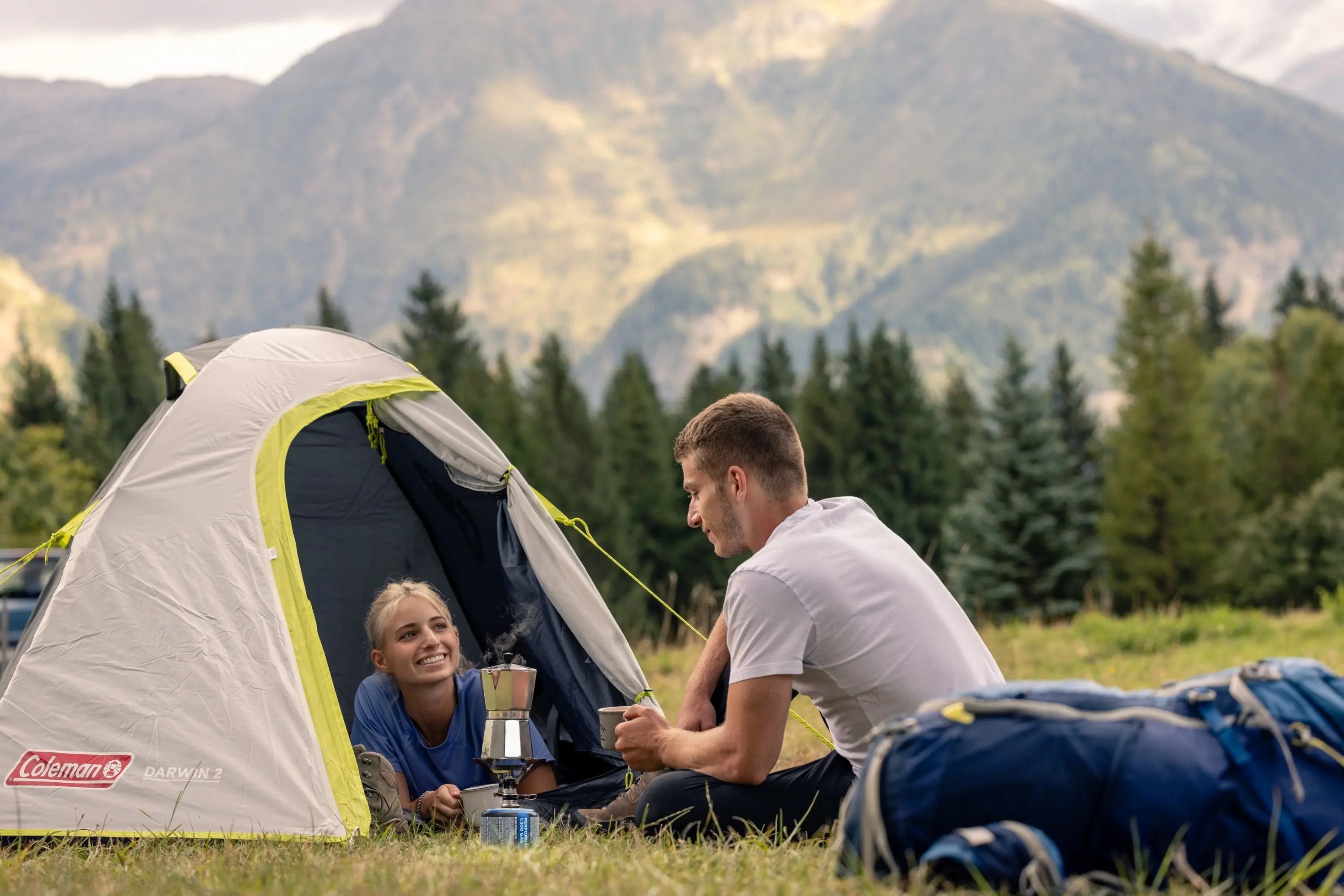 Coleman Darwin 2 Backpacking Tent - Shop  Backpacking Tents at  Trekaline