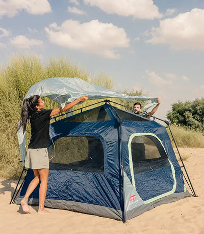 Coleman Instant Skylodge Camping Tent 4 Person - Shop  Camping Tents at  Trekaline