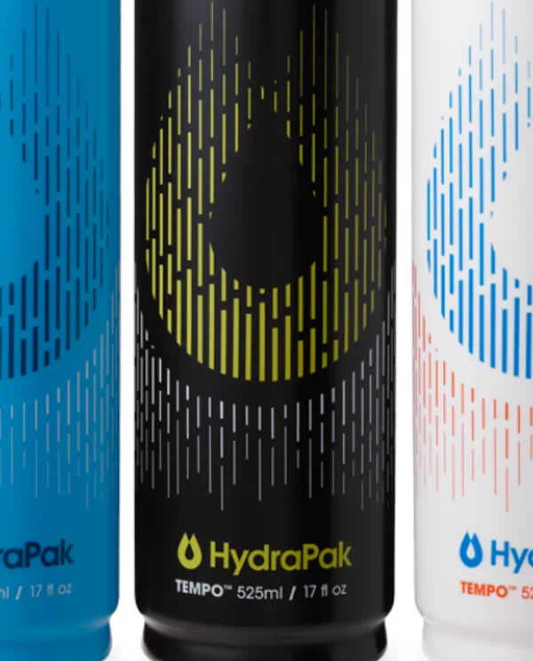 HydraPak Tempo Bottle 525 ml 3-Pack