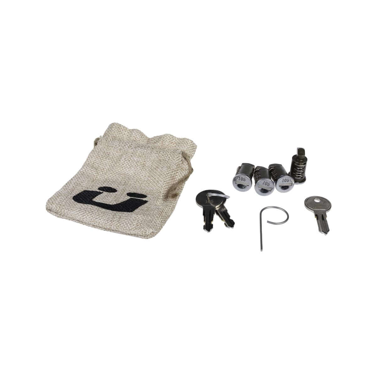 4 Lock Core Pack for Kuat 108 System - Shop  Cable Locks at  Trekaline
